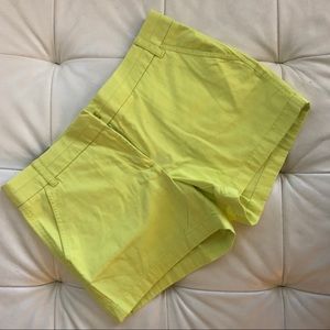 Jcrew Yellow Chino Shorts - size 8